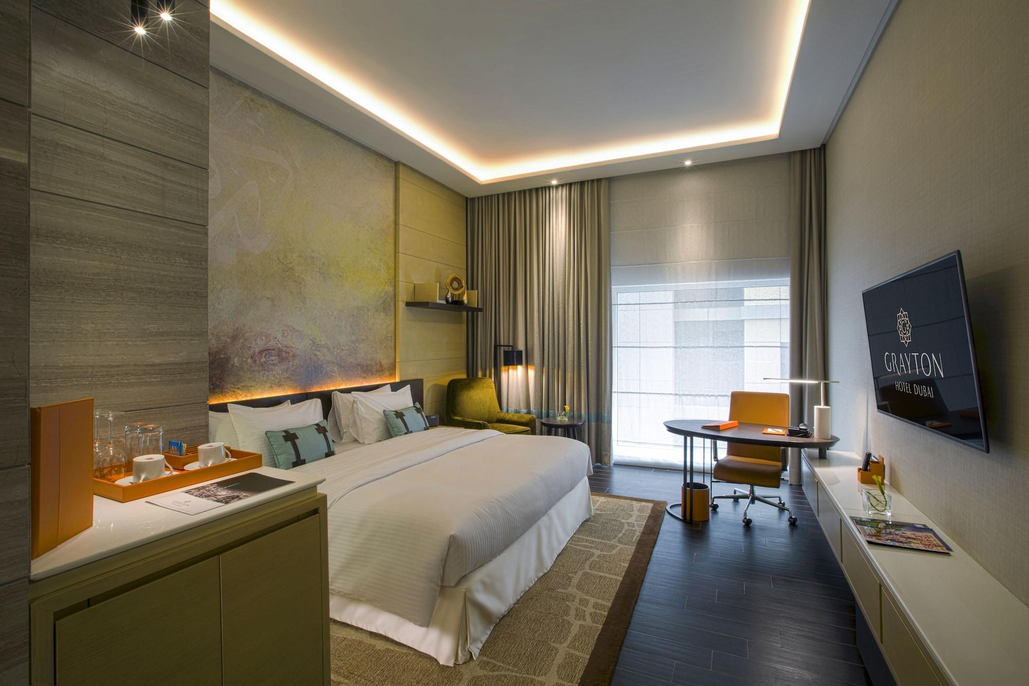 Grayton Hotel By Blazon Hotels Dubai Exterior foto