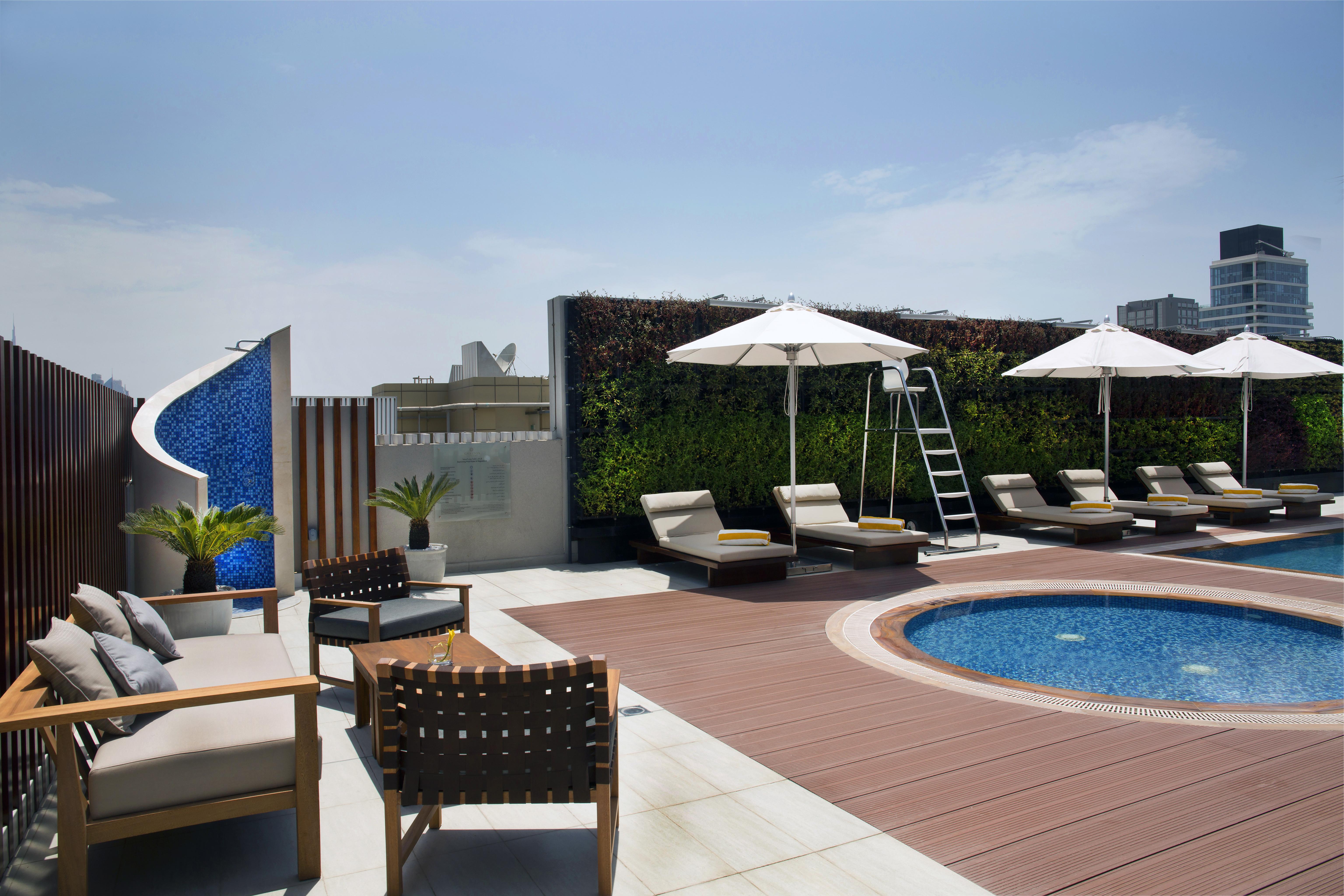Grayton Hotel By Blazon Hotels Dubai Exterior foto