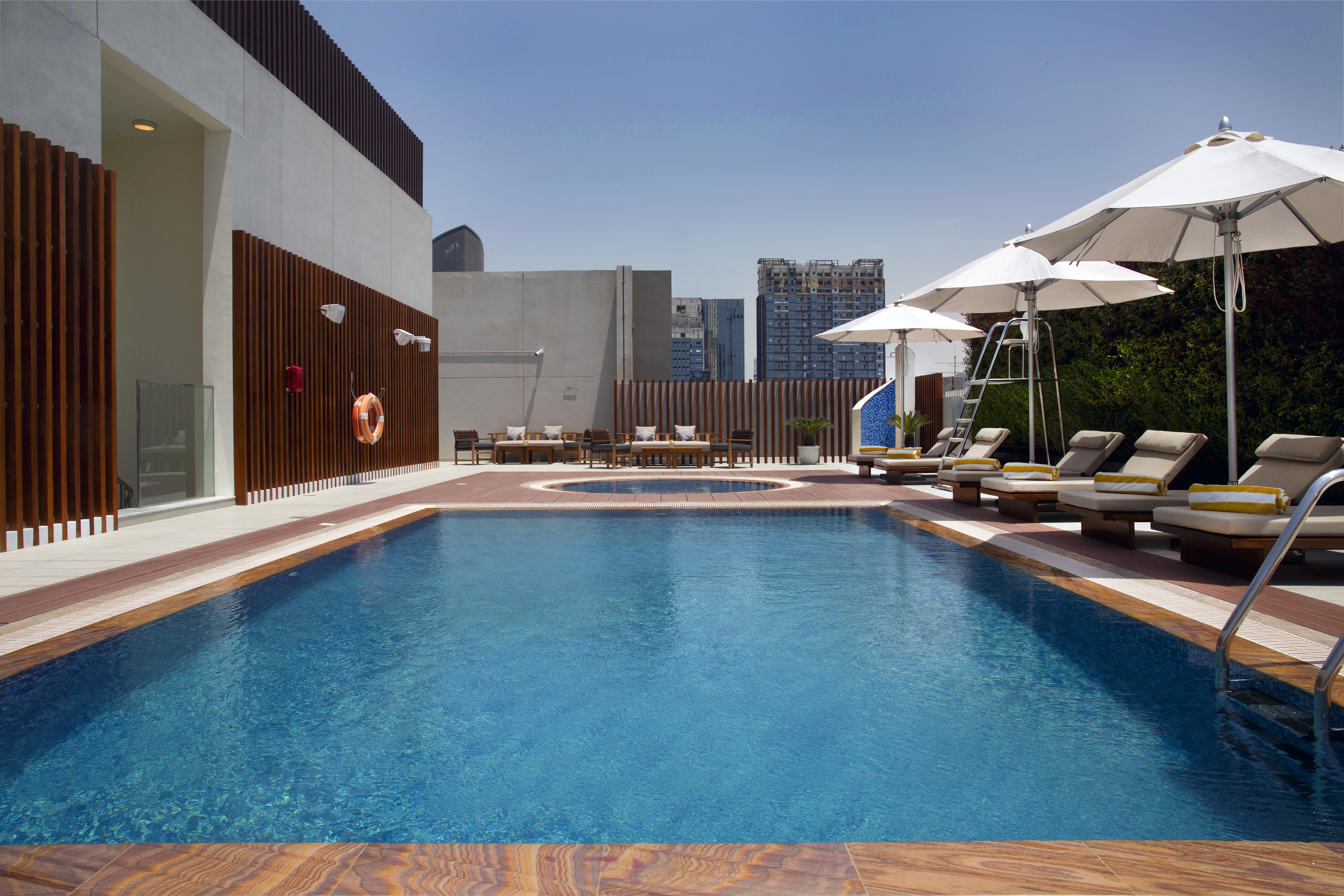 Grayton Hotel By Blazon Hotels Dubai Exterior foto