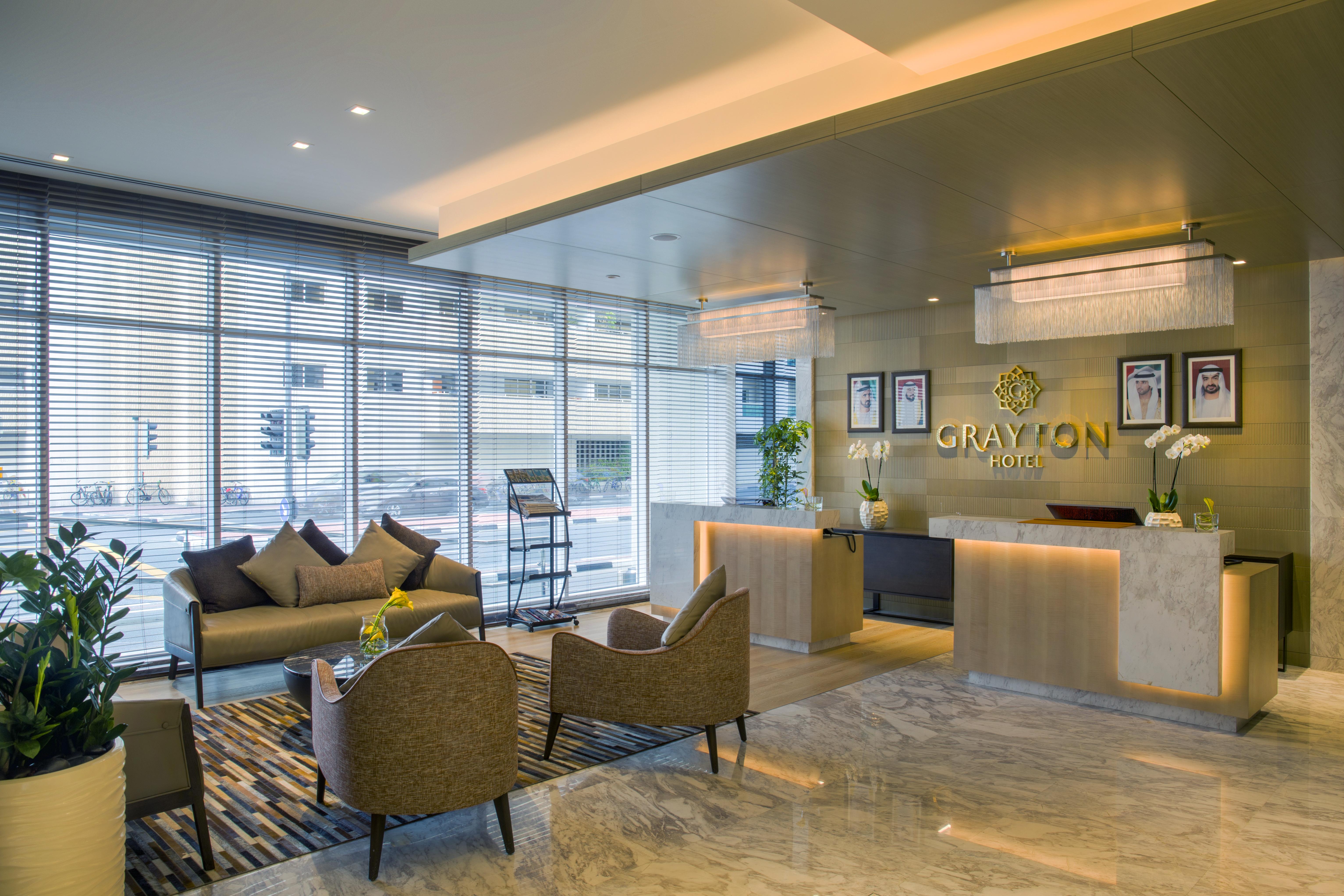 Grayton Hotel By Blazon Hotels Dubai Exterior foto