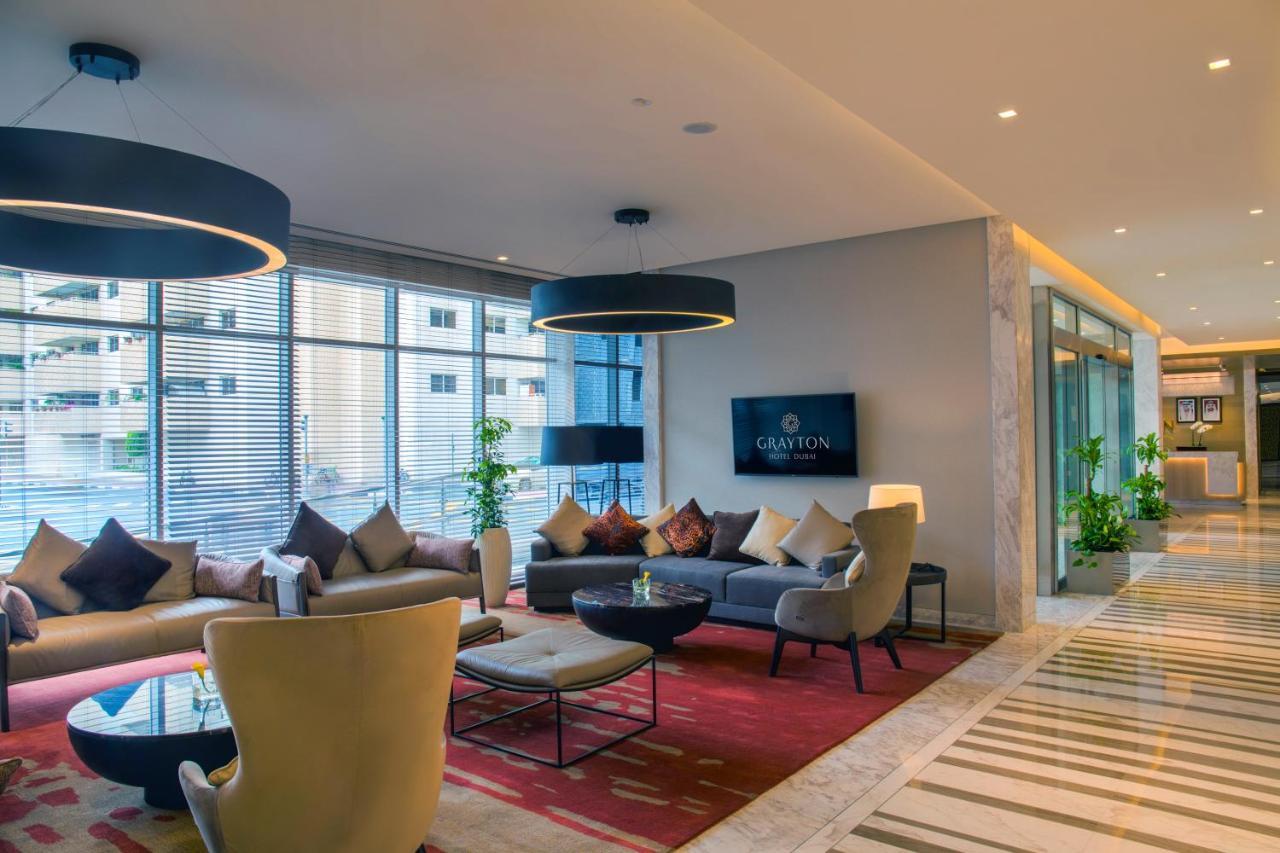 Grayton Hotel By Blazon Hotels Dubai Exterior foto